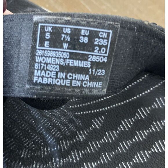 CLARKS Cloudsteppers Black Mira‎ Isle Sport Slides Sandals Women's Size 7.5 - Picture 7 of 9